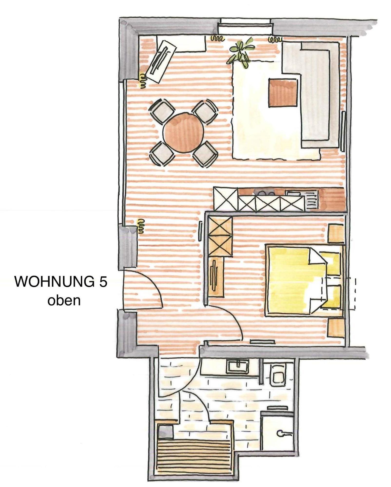 Altstadt Wohnung 5 "Langeness" 博尔库姆 外观 照片